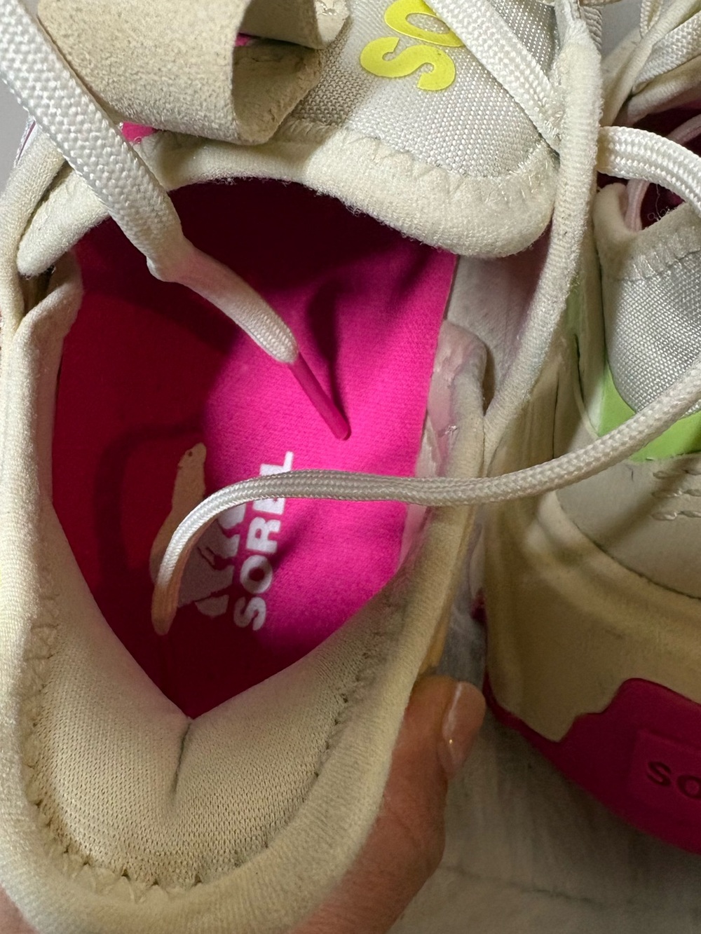 {EUC} Sorel Women's Kinetic Breakthru Day Lace Shoes 6.5 US - Picture 6 of 11